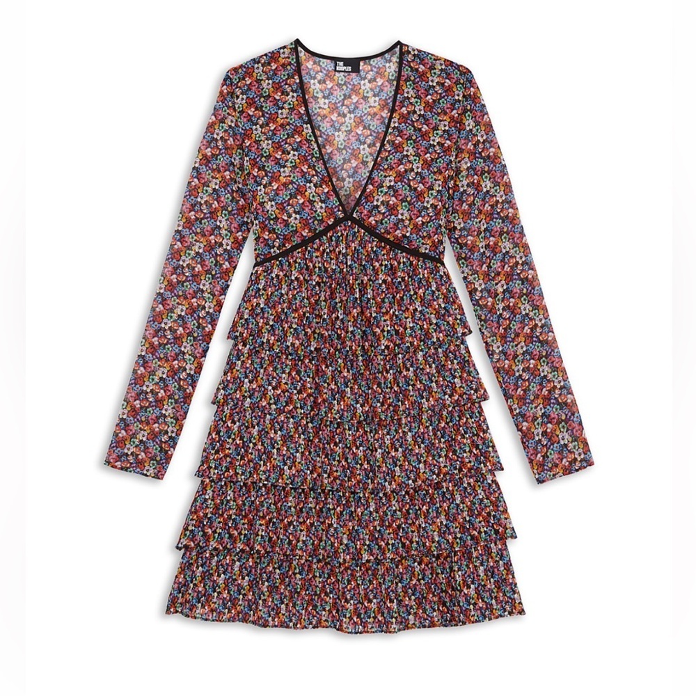 The Kooples Floral Mini Dress - Picture 2 of 7